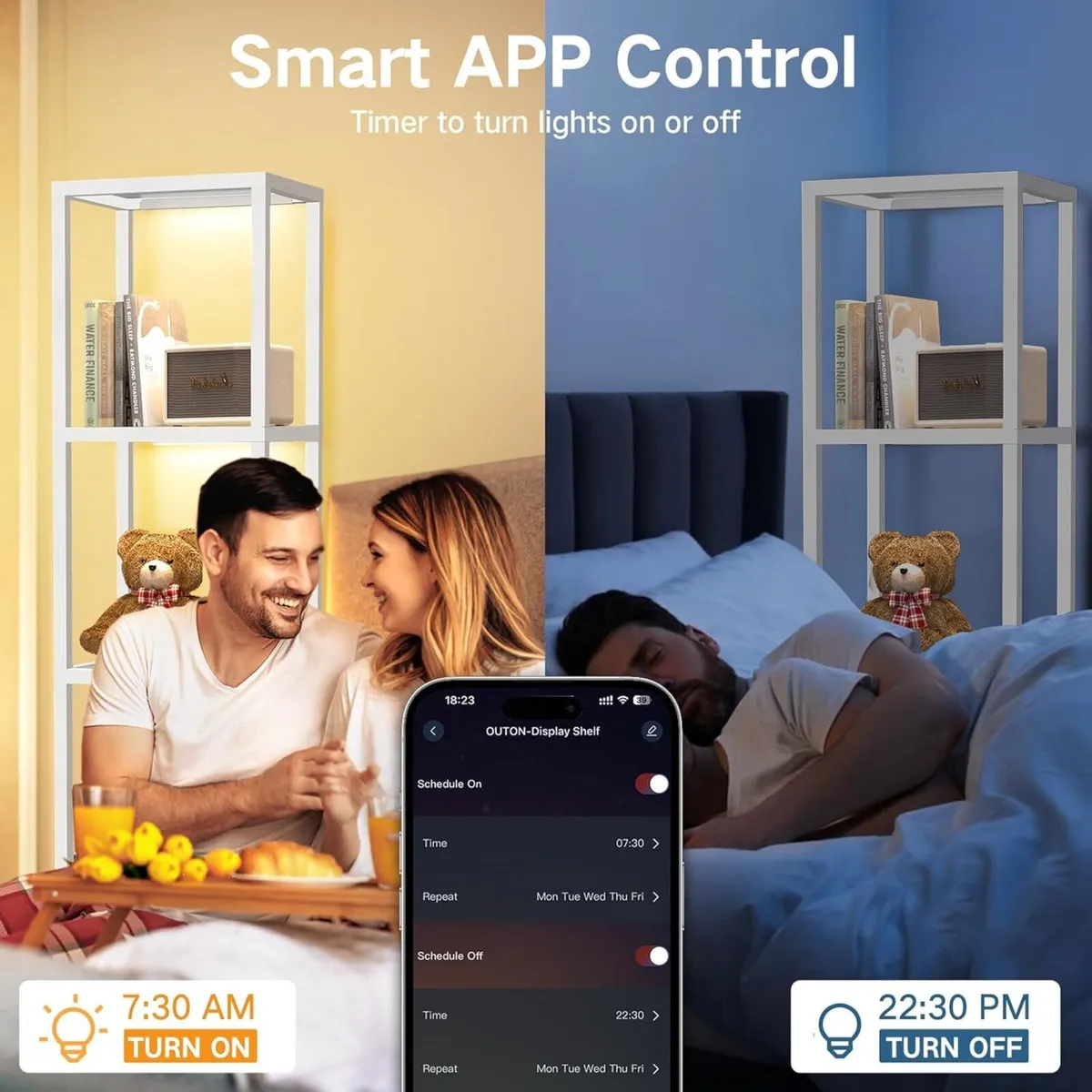 67 Glass Display Shelf with Dimmable LED Floor - Image 4