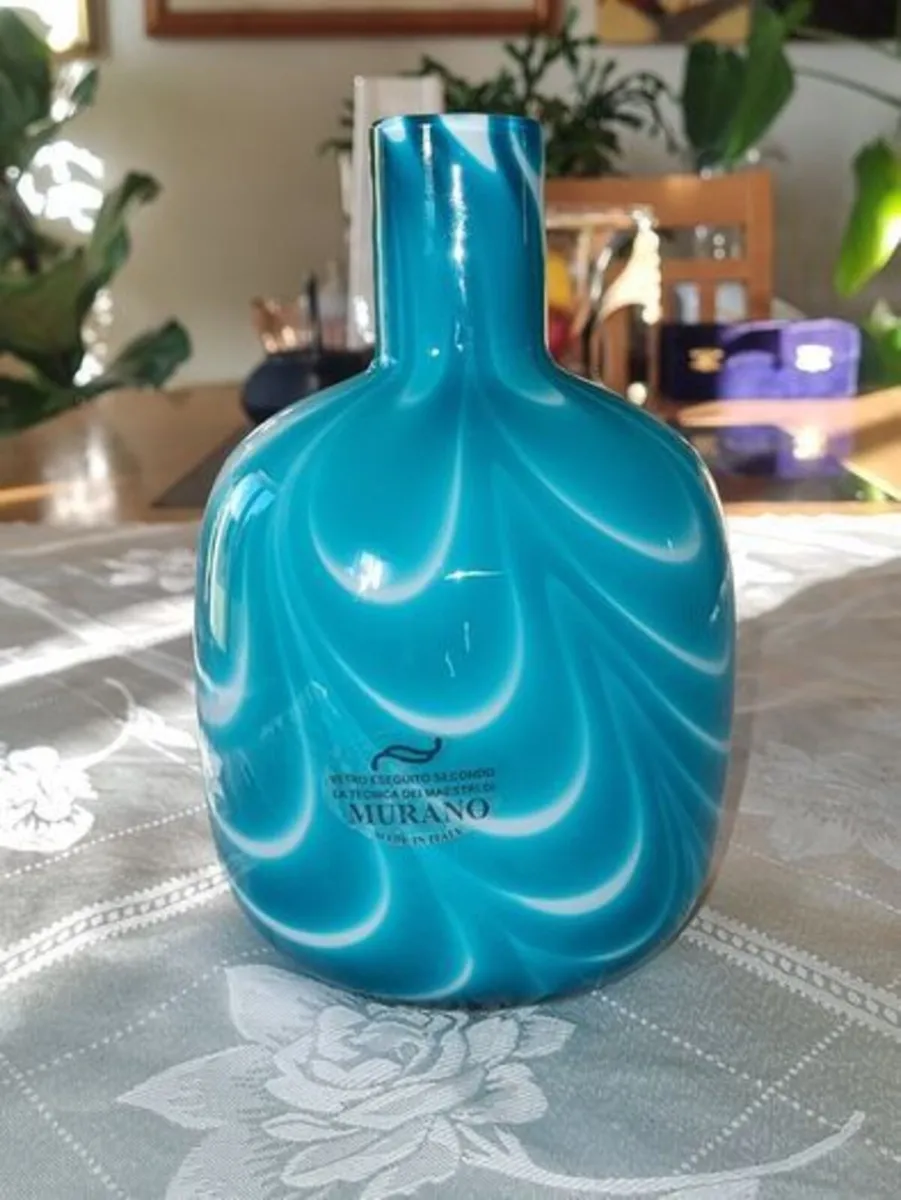 Murano blue vase - Image 1