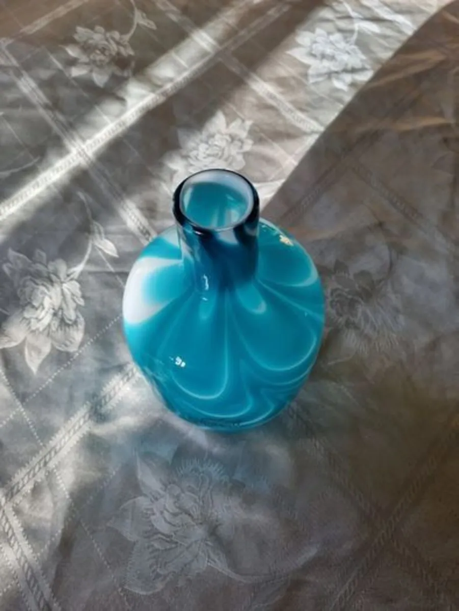 Murano blue vase - Image 3
