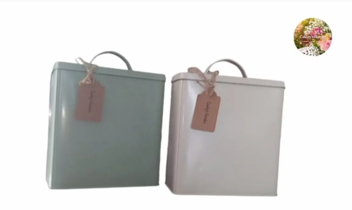 Personalised Retro Storage Tins For *SALE* - Image 1
