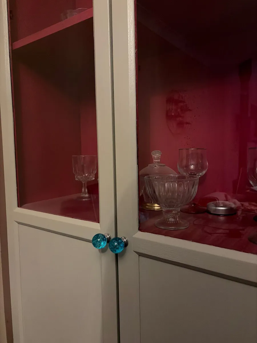 Sage green cabinet - Image 3