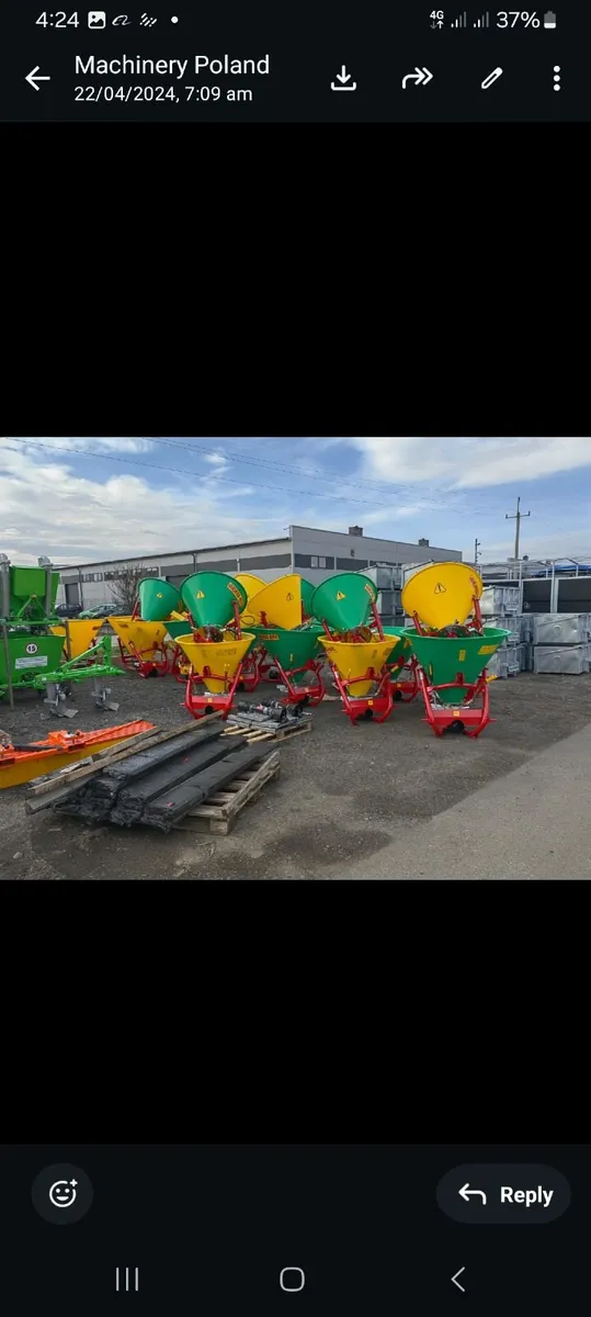 600 litres lisicki sprayer/fertiliser spreader - Image 3