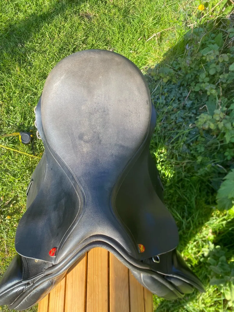Sturgess 17” WIDE working hunter saddle - Image 2