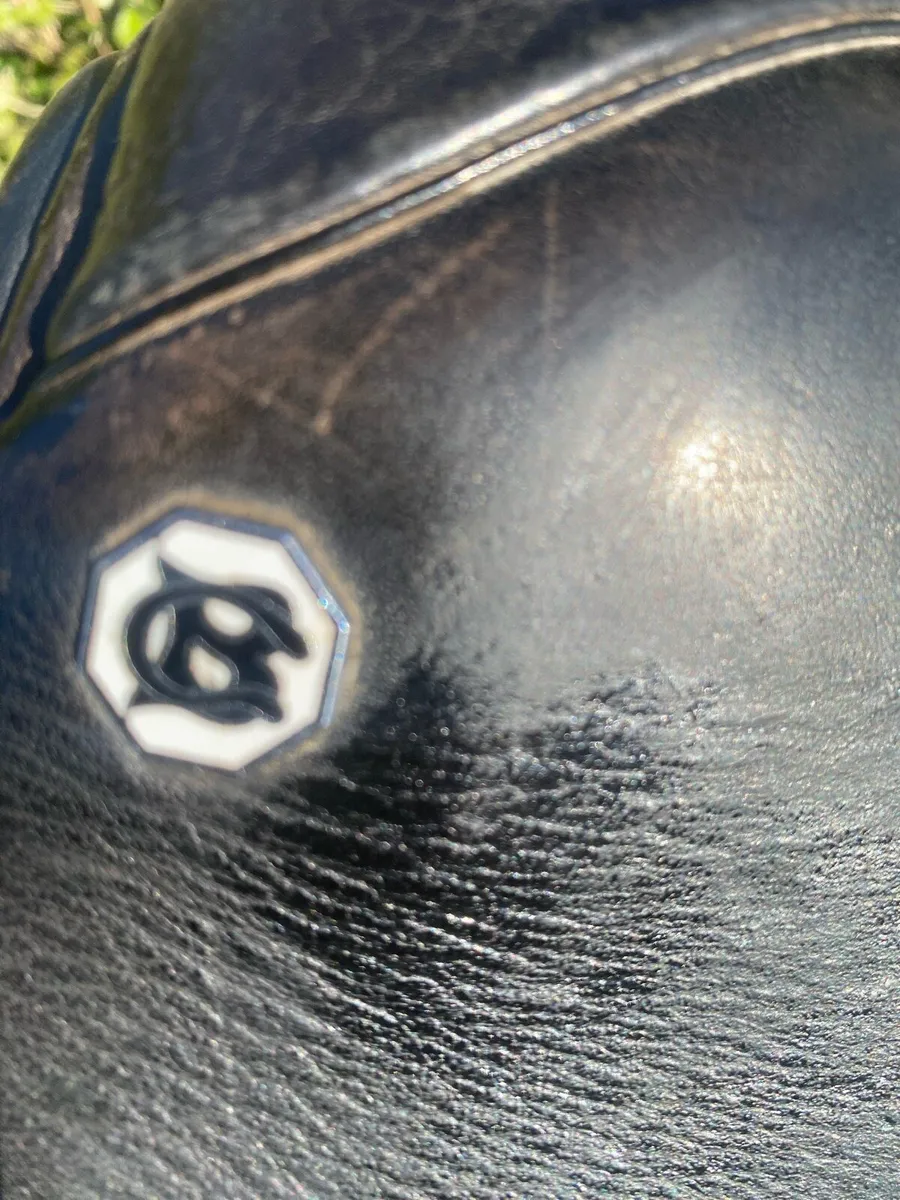 Cliff barnsby 18.5 black Leather saddle - Image 4