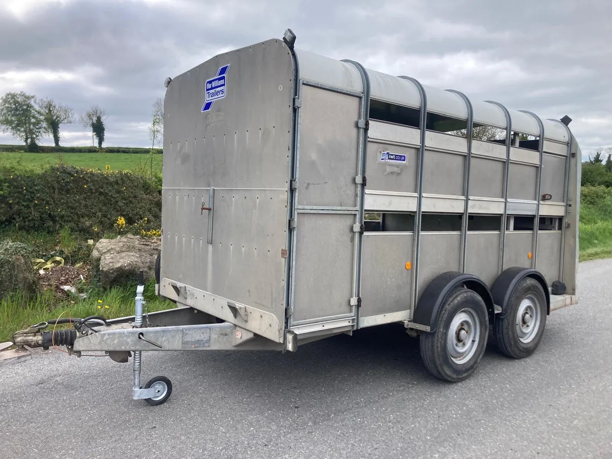 2012 Ifor Williams TA510 12ft Cattle Trailer - Image 1