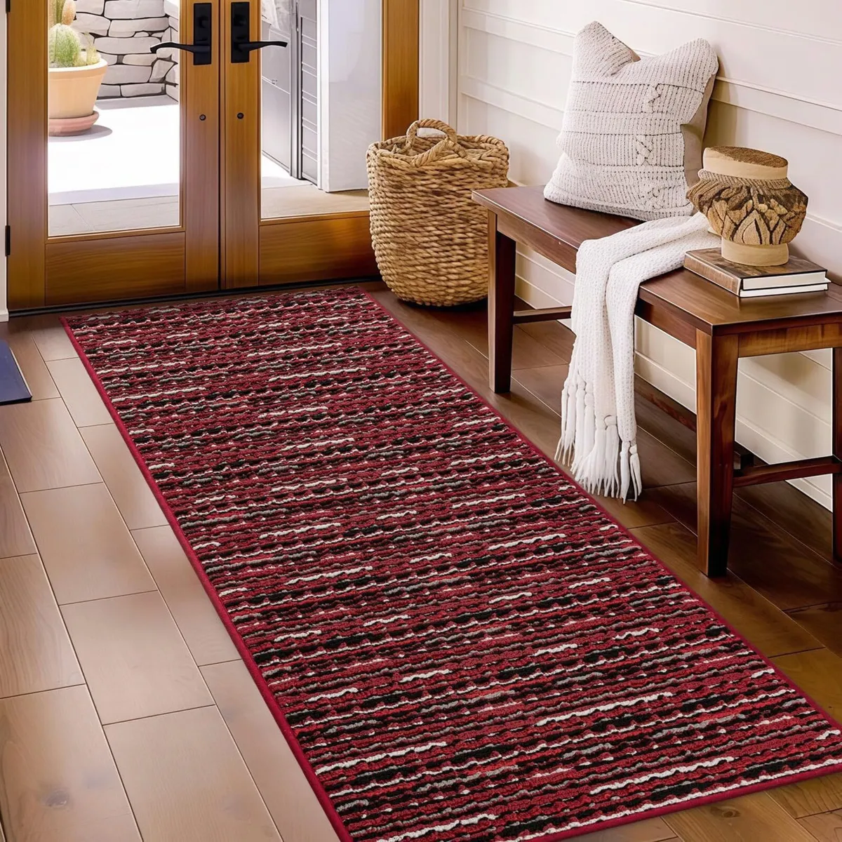Dirt Trapper Door Mats Indoor Non-slip Barrier - Image 1