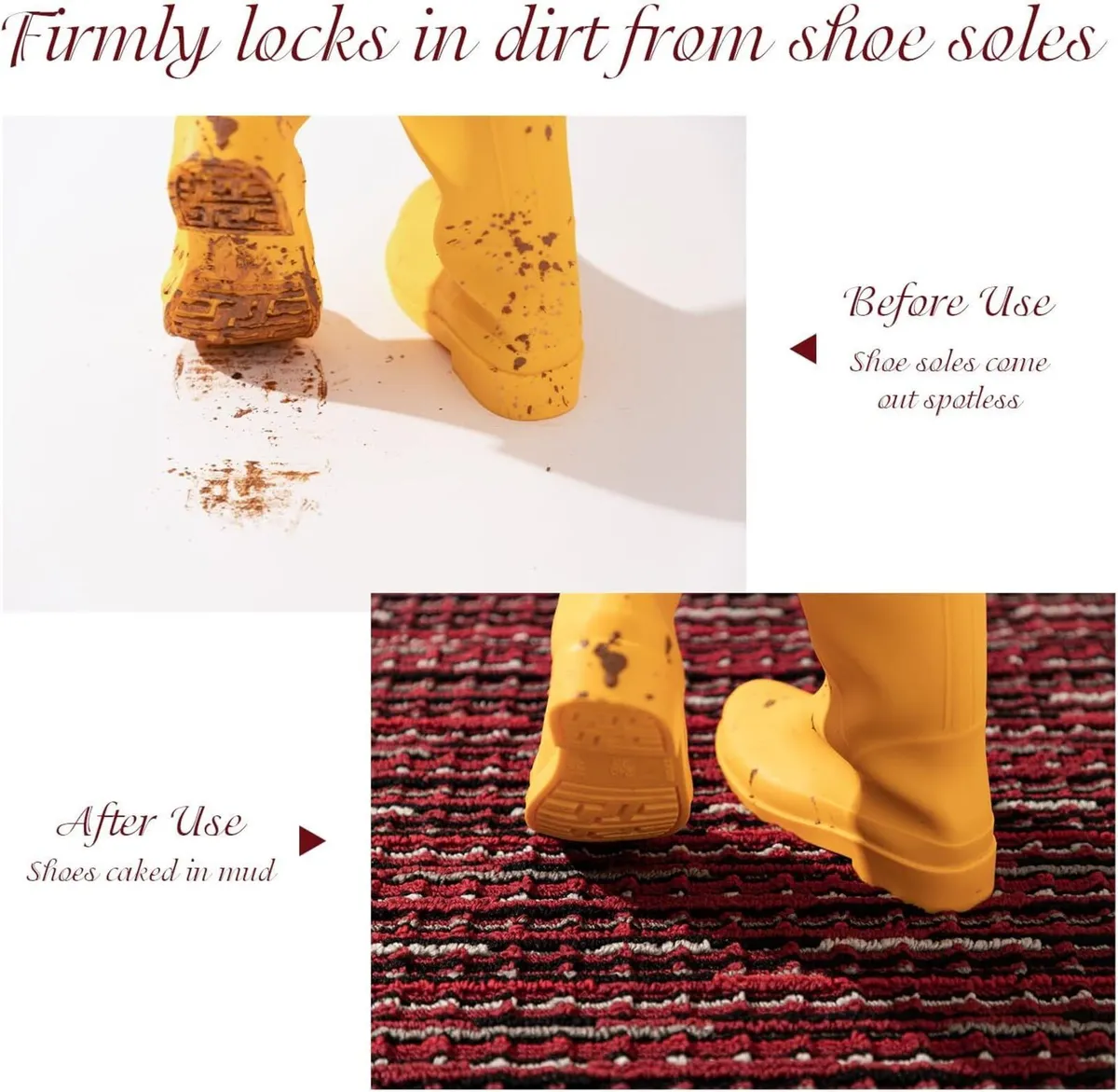 Dirt Trapper Door Mats Indoor Non-slip Barrier - Image 3