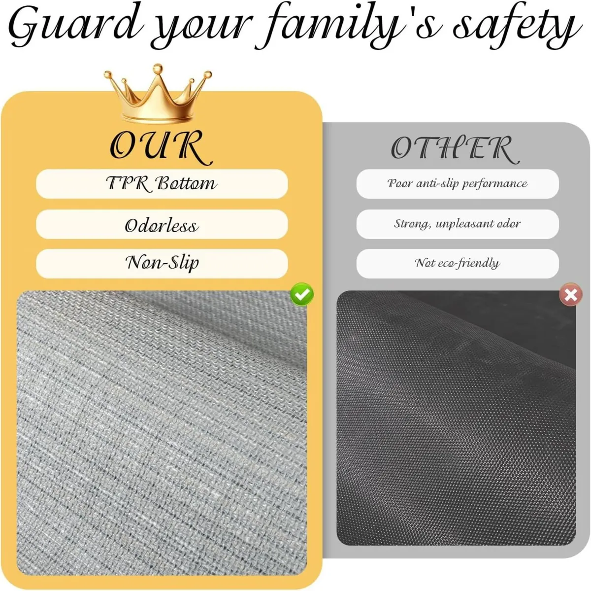 Dirt Trapper Door Mats Indoor Non-slip Barrier - Image 4