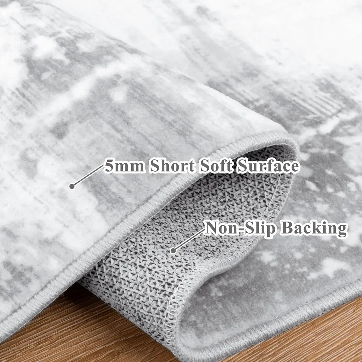 Large Rugs for Living Room Modern Abstract Rug - Image 3