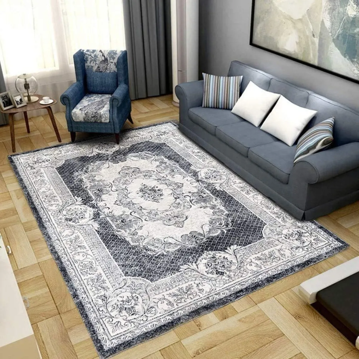 Area Rugs Modern Style Rug Artistic Traditional - Image 3
