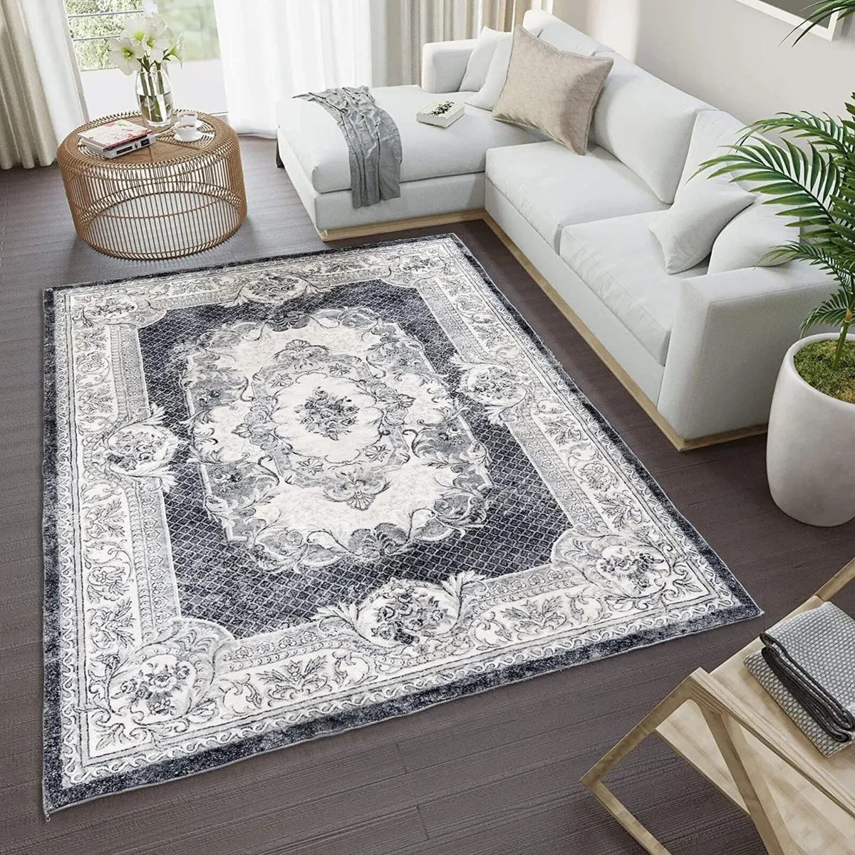 Area Rugs Modern Style Rug Artistic Traditional - Image 1