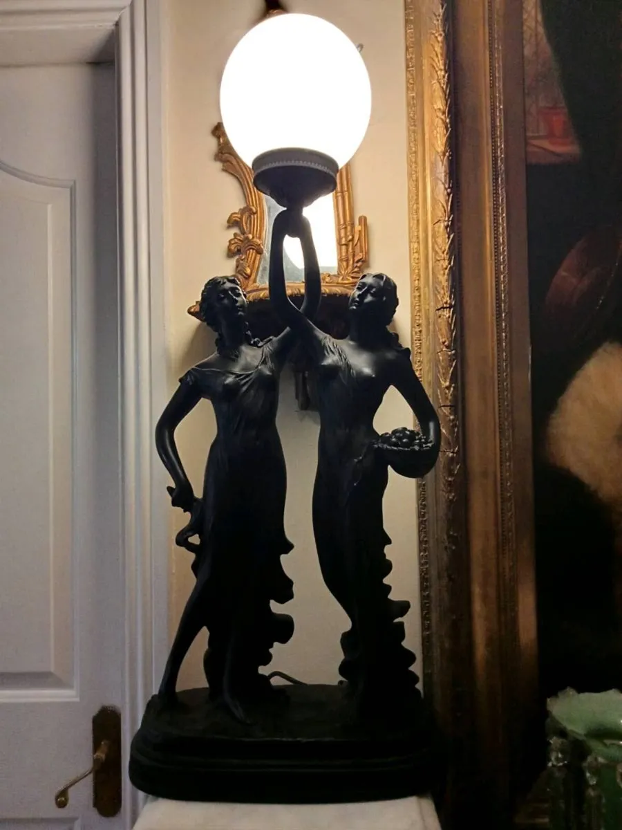 Art Deco very large lamp - Image 3