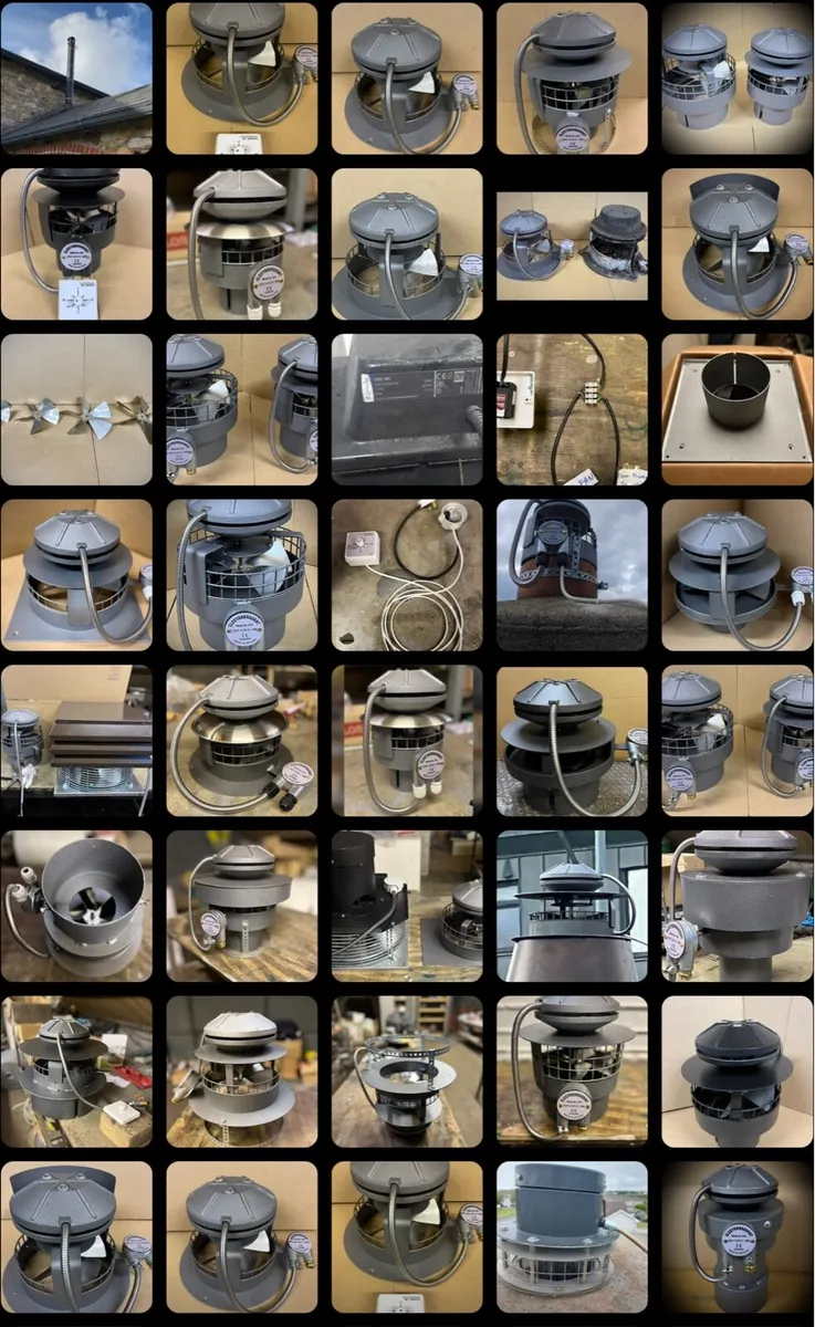 Electric Chimney Fan - Down Draught Solution - Image 1