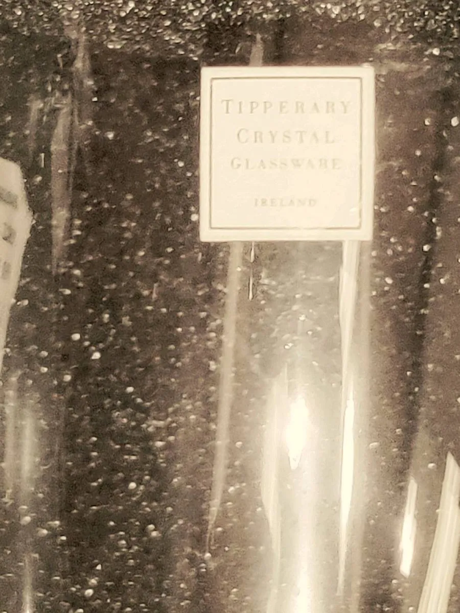 TIPPERARY CRYSTAL PINT TUMBLERS, Set Of 6 Glasses - Image 3