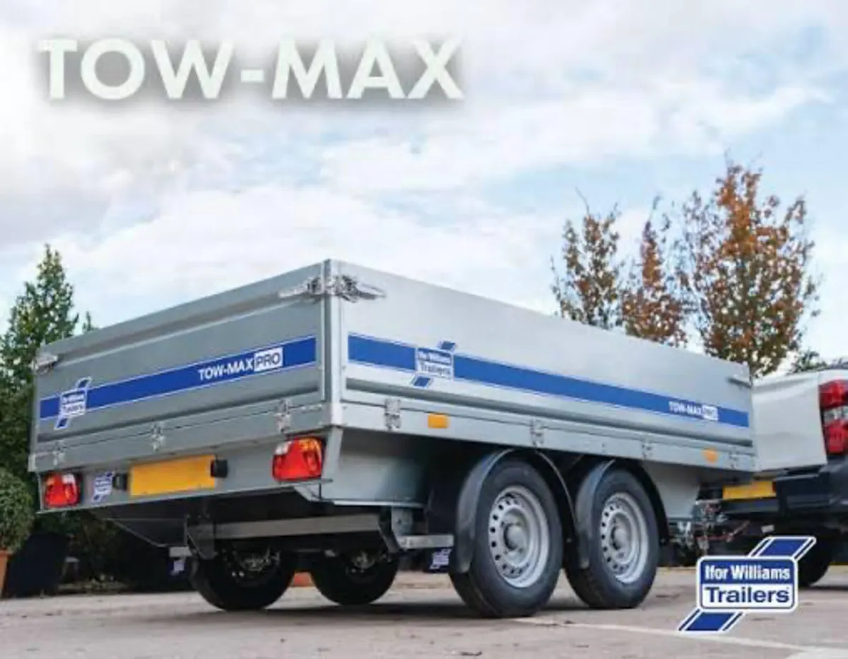 NEW Ifor Williams Tow-Max Trailer Range IN STOCK - Image 1