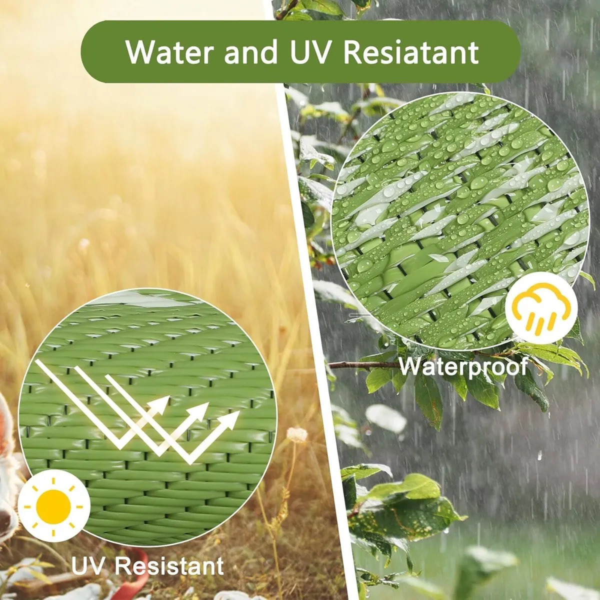 Outdoor Rugs for Garden Waterproof 245x305cm - Image 4