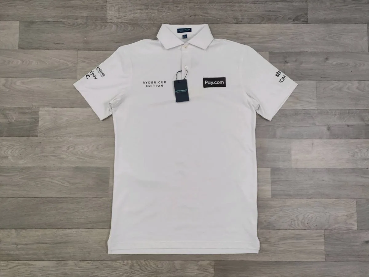 Peter Miller Golf Polo Shirt Mens Small - Image 1