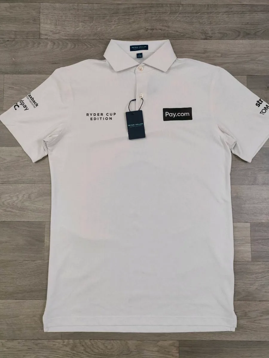 Peter Miller Golf Polo Shirt Mens Small - Image 2