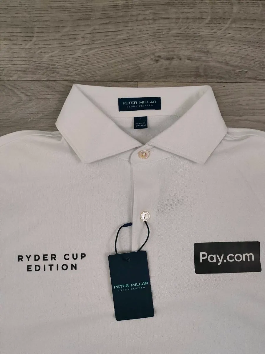Peter Miller Golf Polo Shirt Mens Small - Image 3