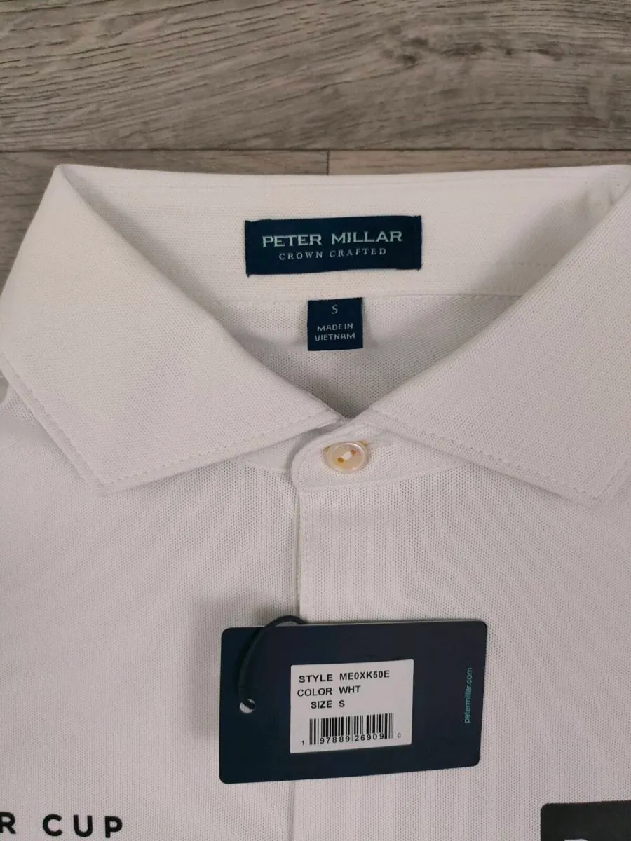 Peter Miller Golf Polo Shirt Mens Small - Image 4