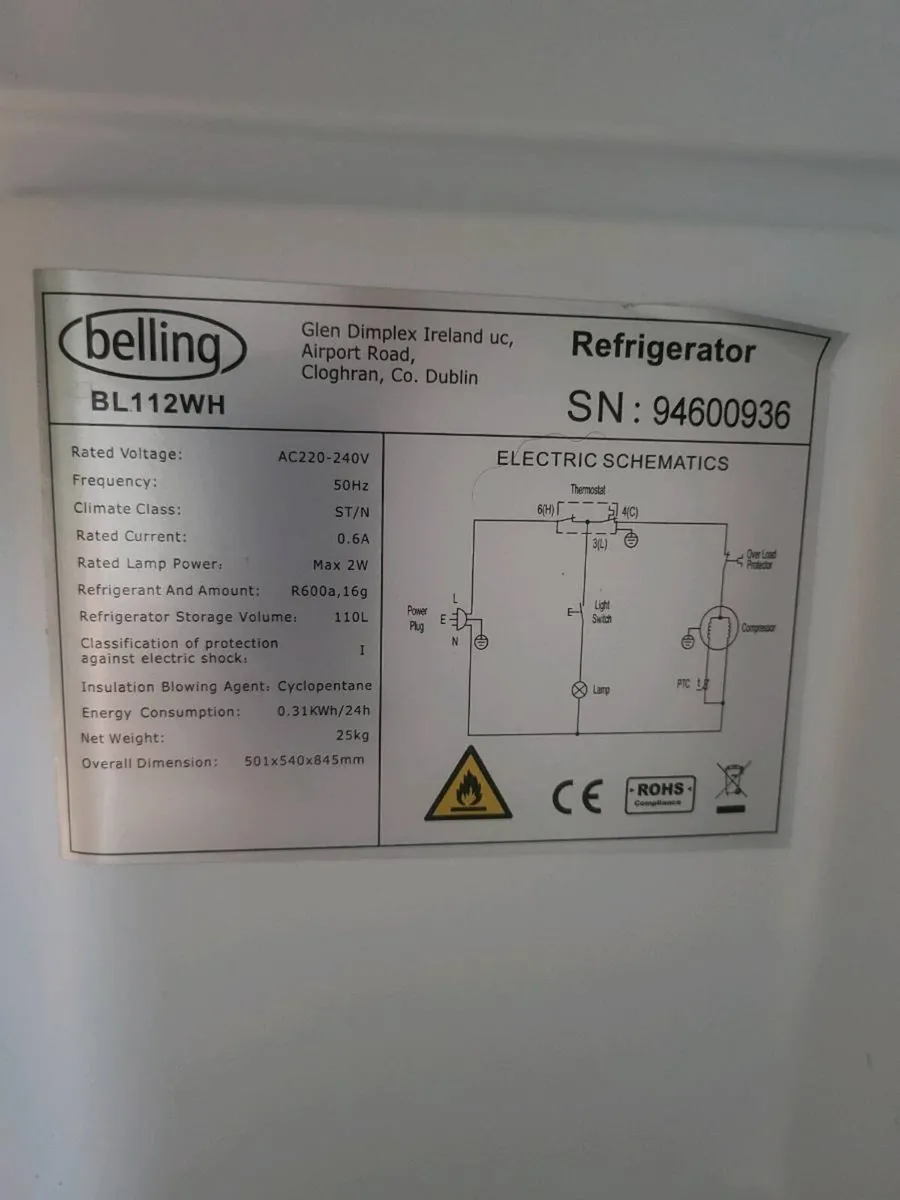 Fridge, Freezer & Washing Machine - Image 3