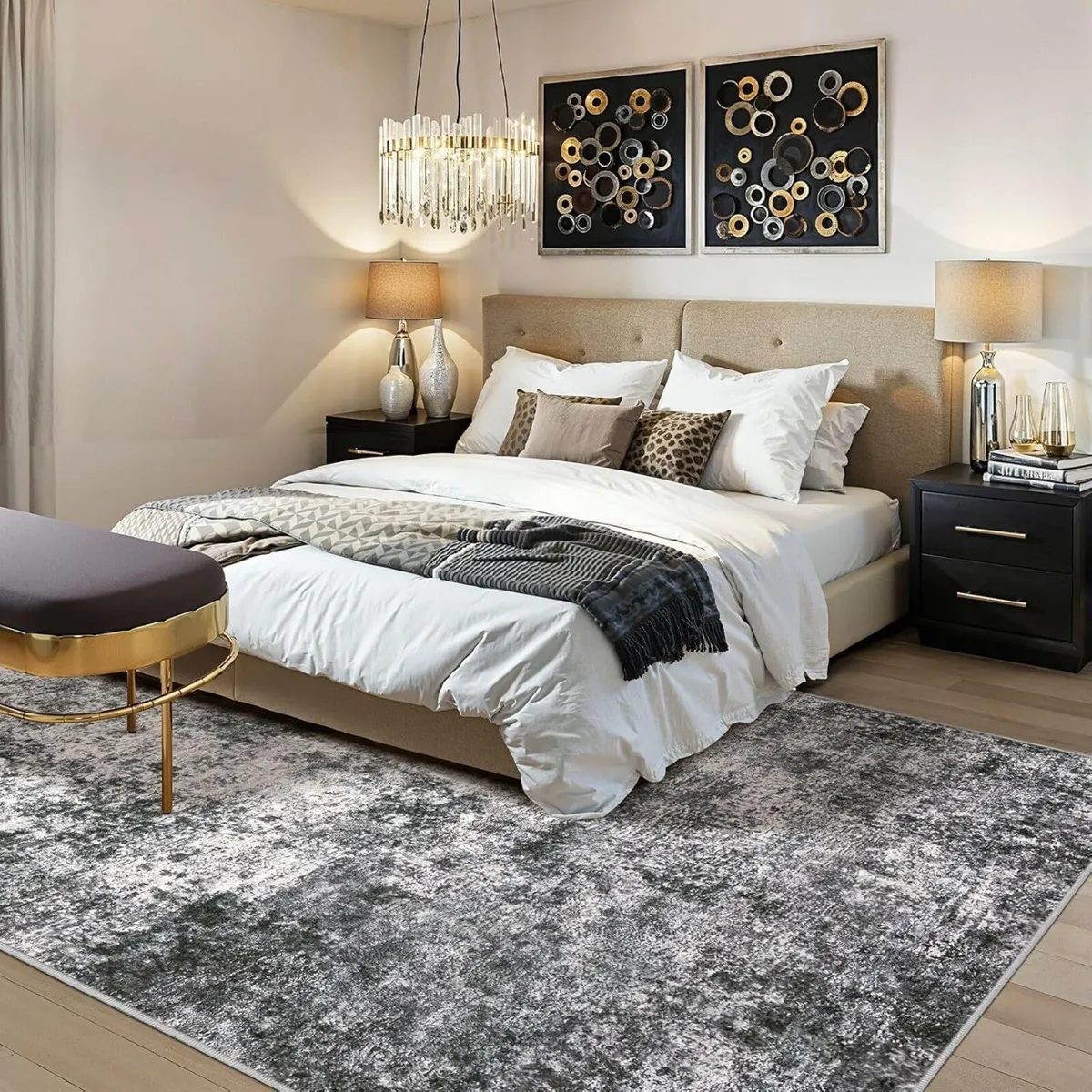 Washable Rugs Living Room 200x300cm - Large - Image 3