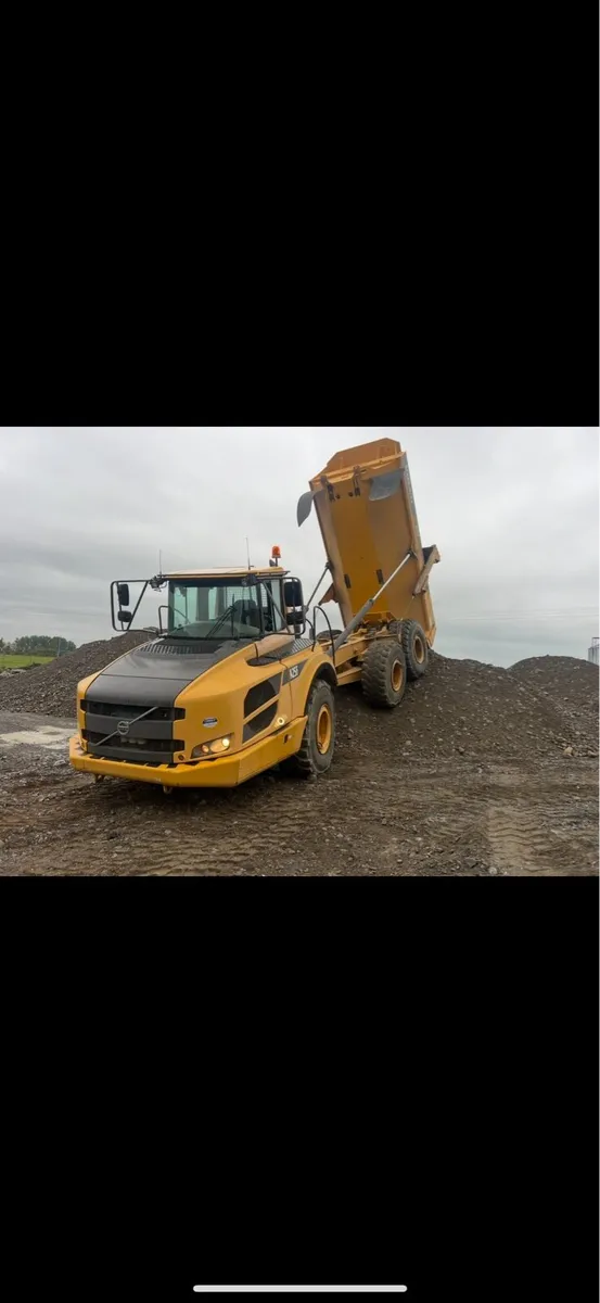 Volvo a25f dumper for hire - Image 3