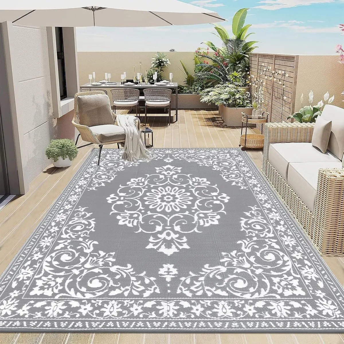 Extra Large Outdoor Area Rugs 240 x 300 cm - Image 3