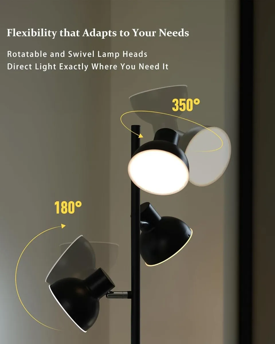 Floor Lamp Living Room 36W 2800LM LED Dimmable - Image 3