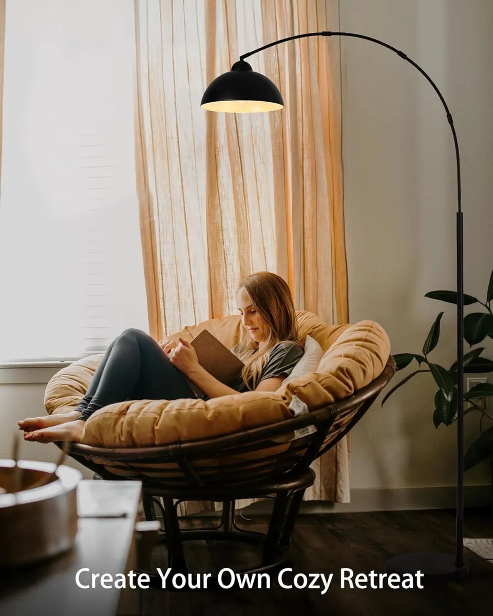 Arc Floor Lamp for Living Room 204cm 5-Minute - Image 2