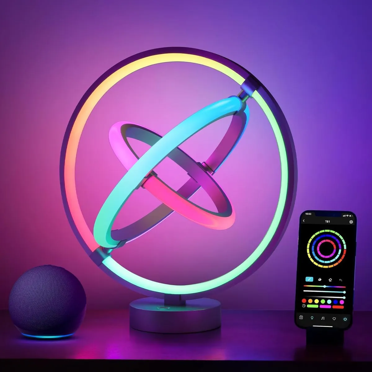 TB1 AI Table Lamp Smart LED with Music Sync - Image 1