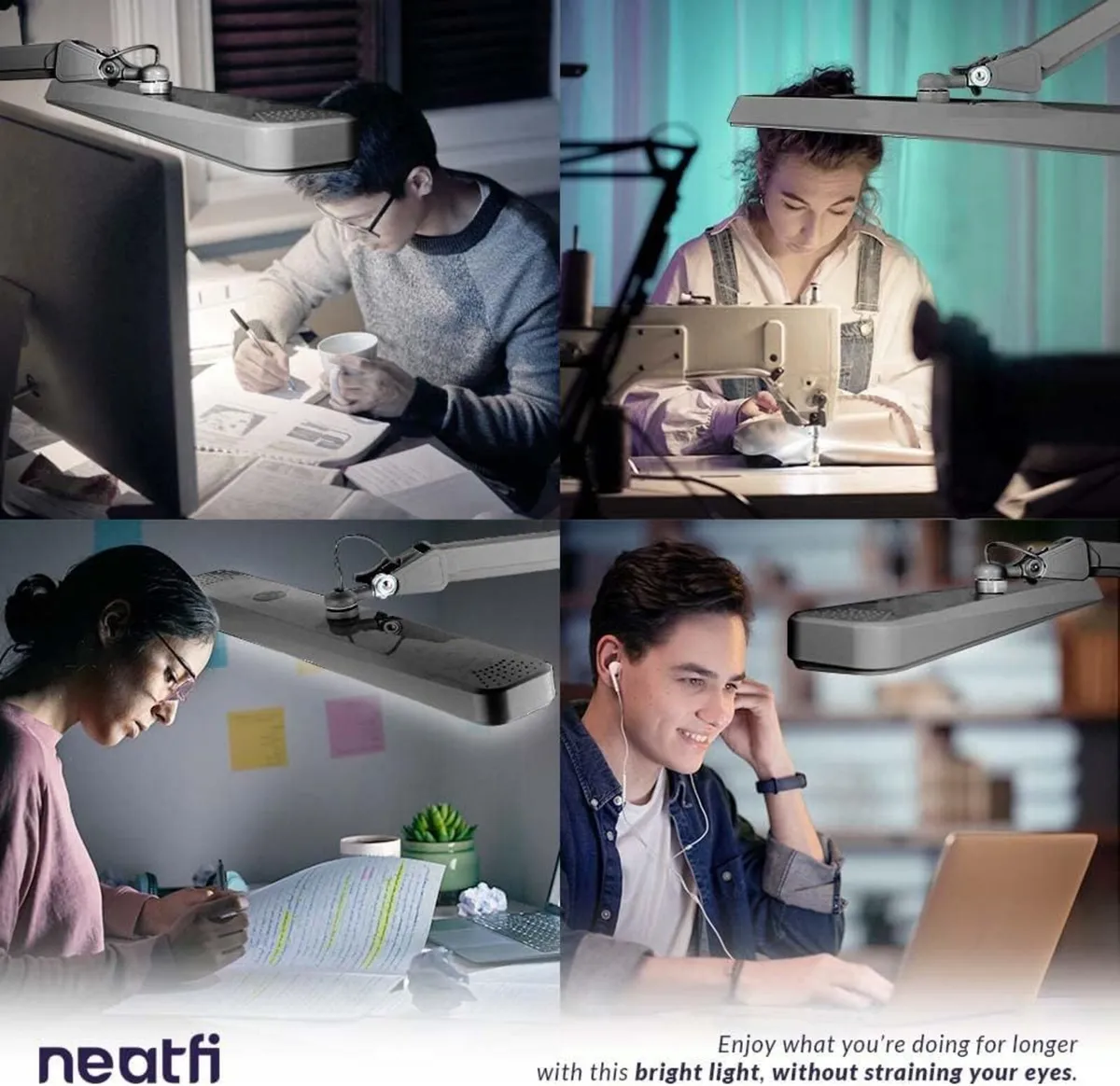 XL 2 500 Lumens 30W LED Task Lamp for Manicure - Image 2