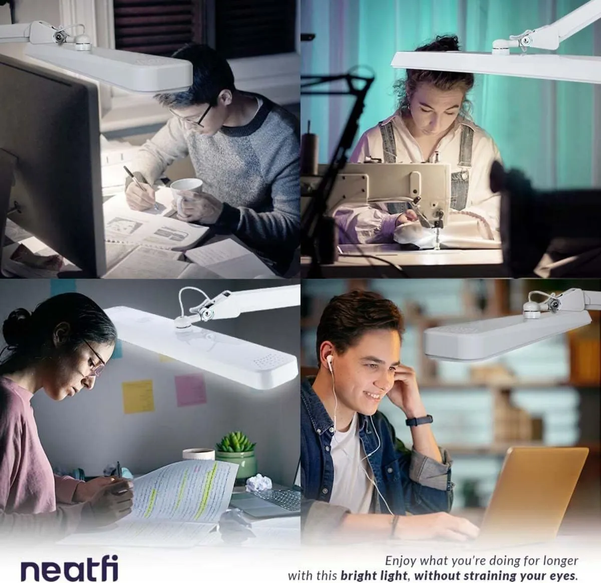 XL 2 500 Lumens 30W LED Task Lamp for Manicure - Image 2