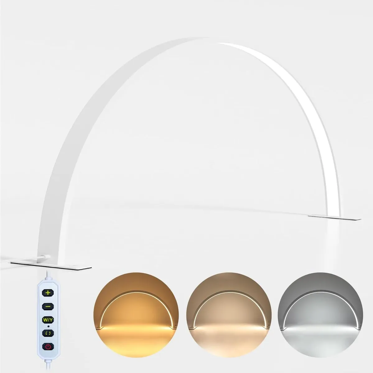 30in Half Moon Lamp 39W Nail Desk Lumen LED Lash - Image 1