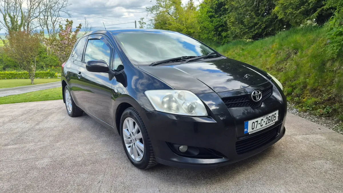07 TOYOTA AURIS DIESEL VAN CVRT 07/26 TAX 05/26 - Image 3