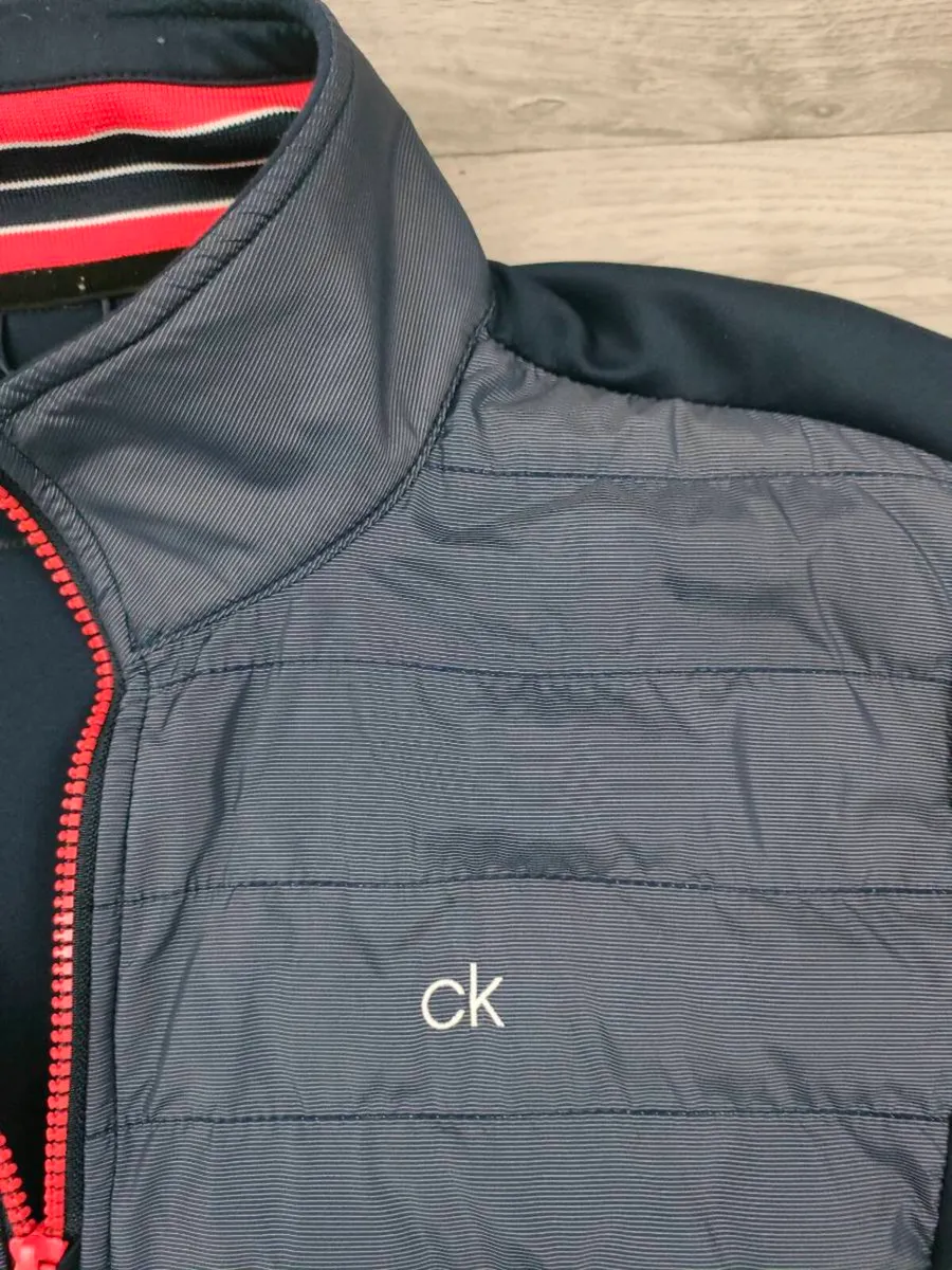 CK Calvin Klein Golf Half Zip Jacket Top Mens M - Image 3