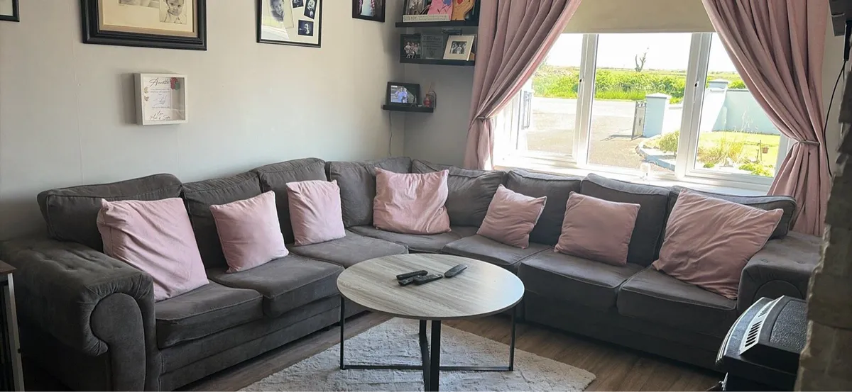 Extra large corner couch