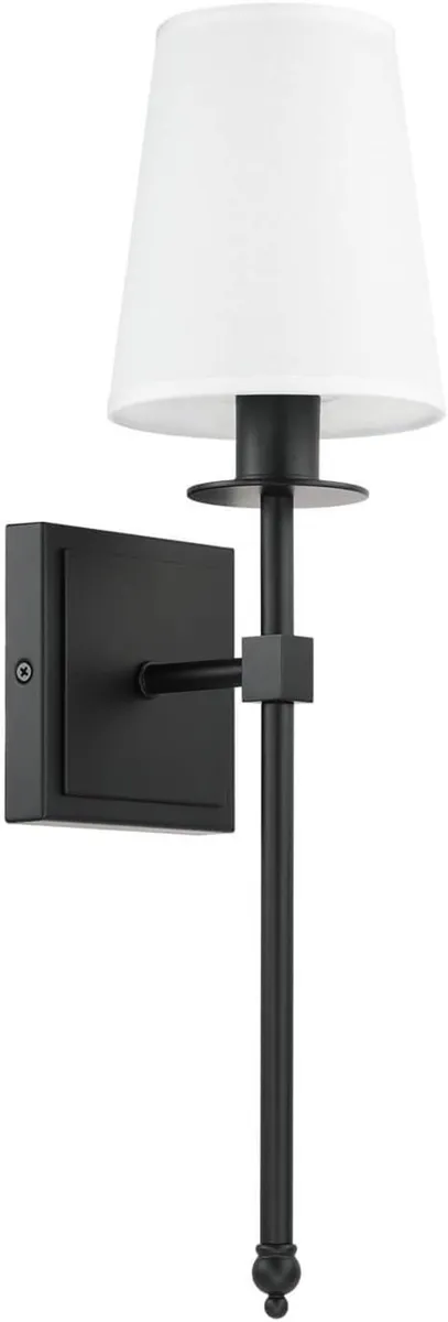 XiNBEi Wall Lamps Set of 2 Vintage Black Sconces - Image 2