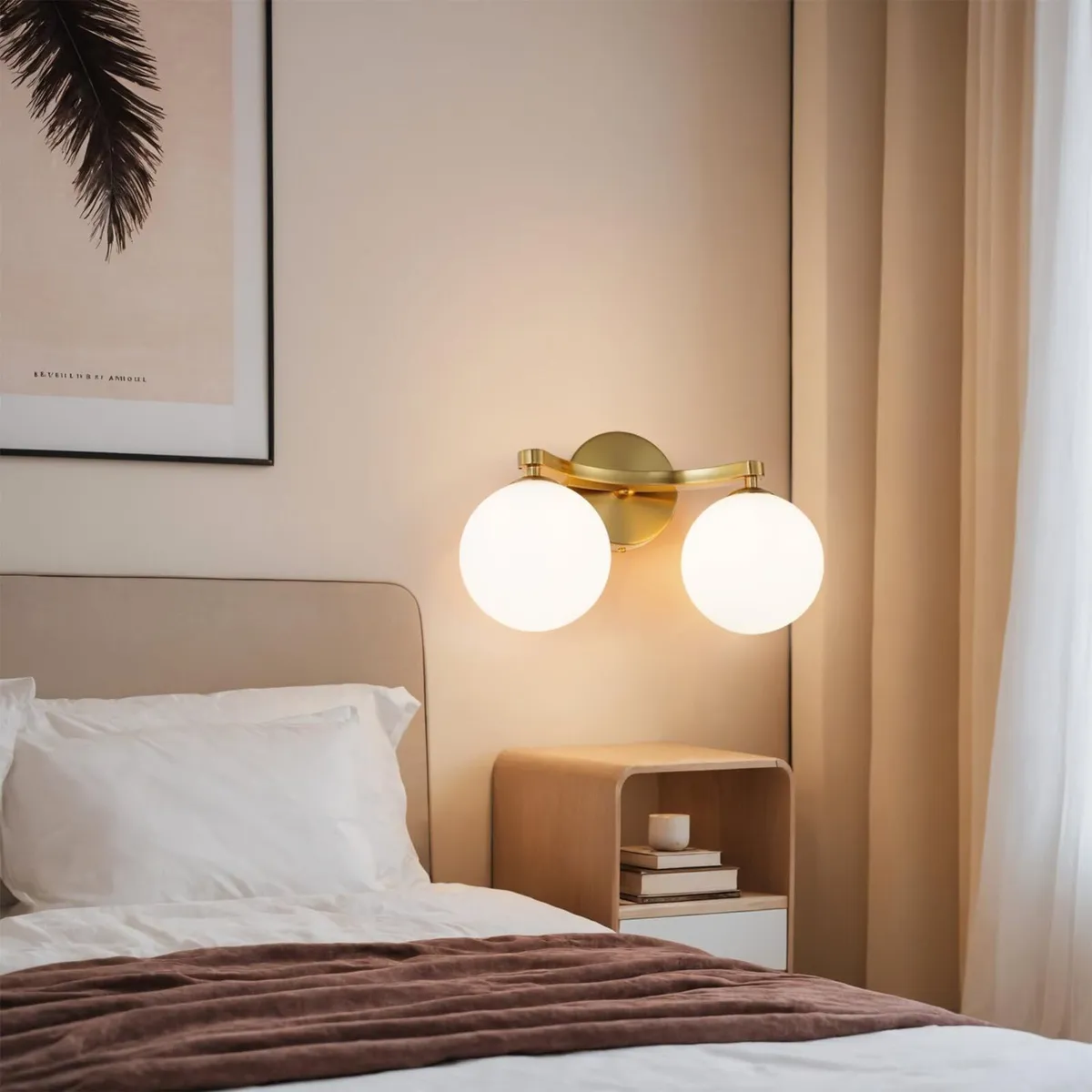 Modern Bathroom Wall Light Vanity with Double G9 - Image 2