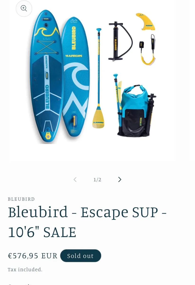 Bleubird Paddle board - Image 4