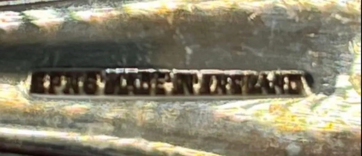 Set of  Irish made vintage Silver plated spoons - Image 2