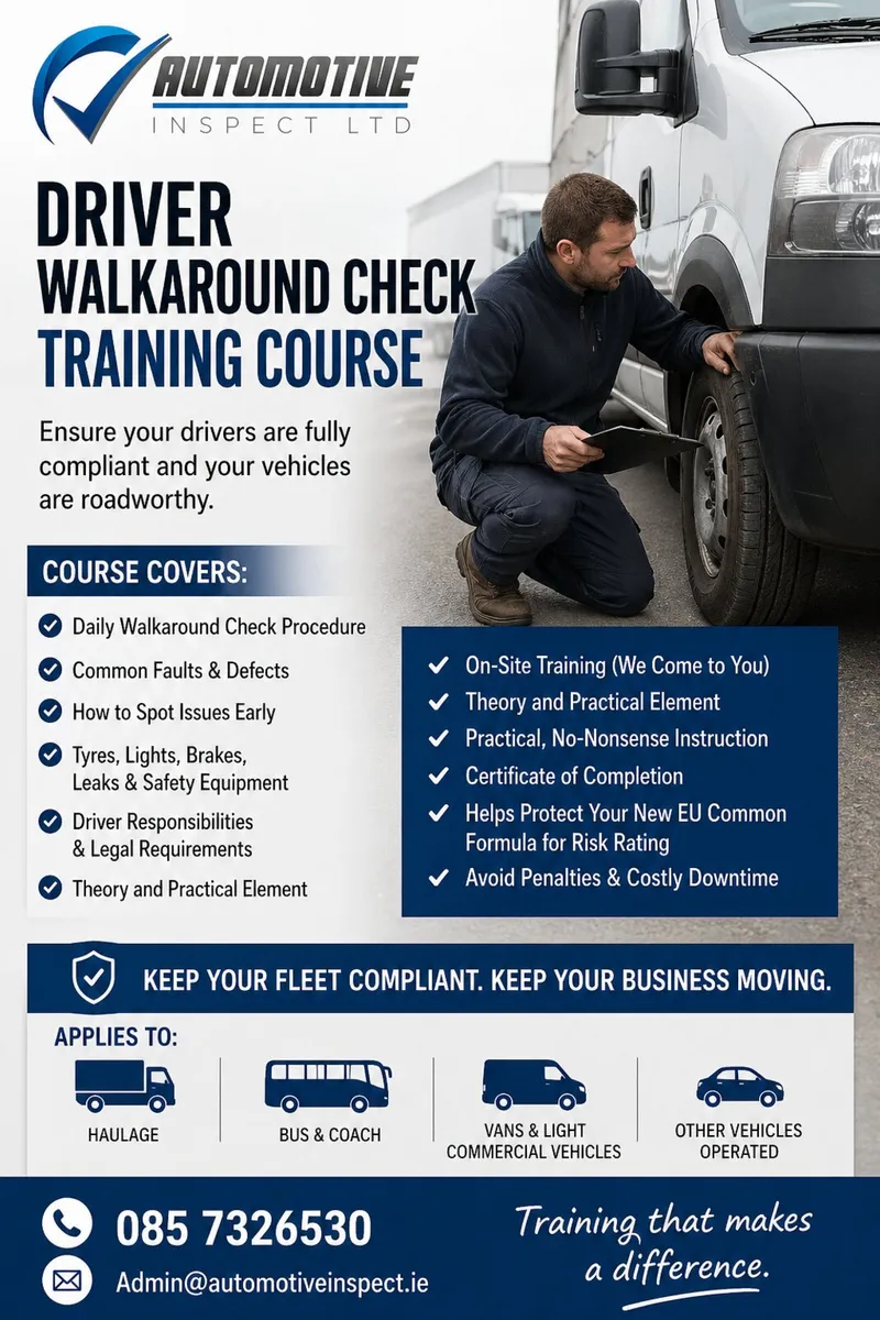 Driver Walk Around Check Training - Image 1
