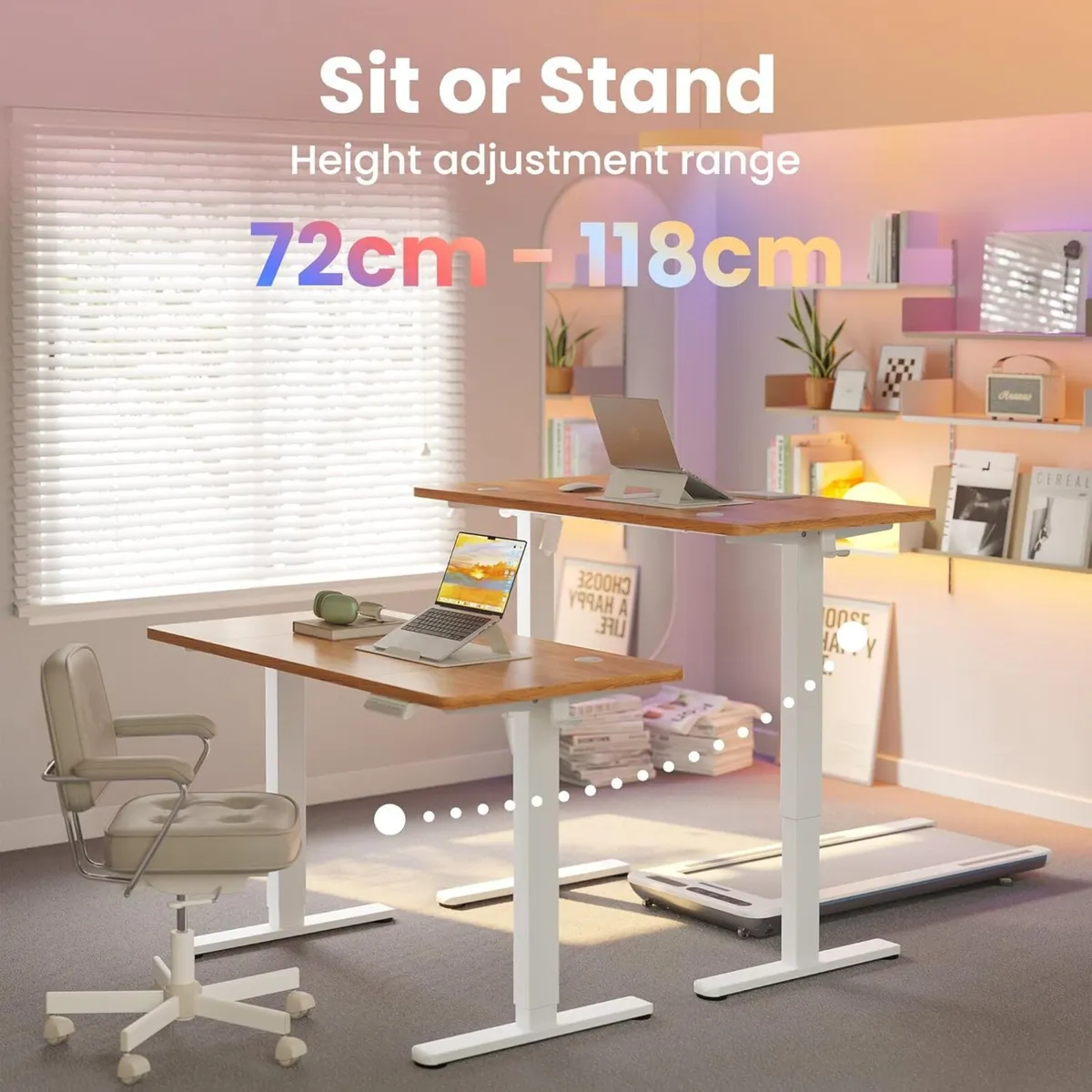 120 cm Electric Standing Desk Adjustable Height 4 - Image 3