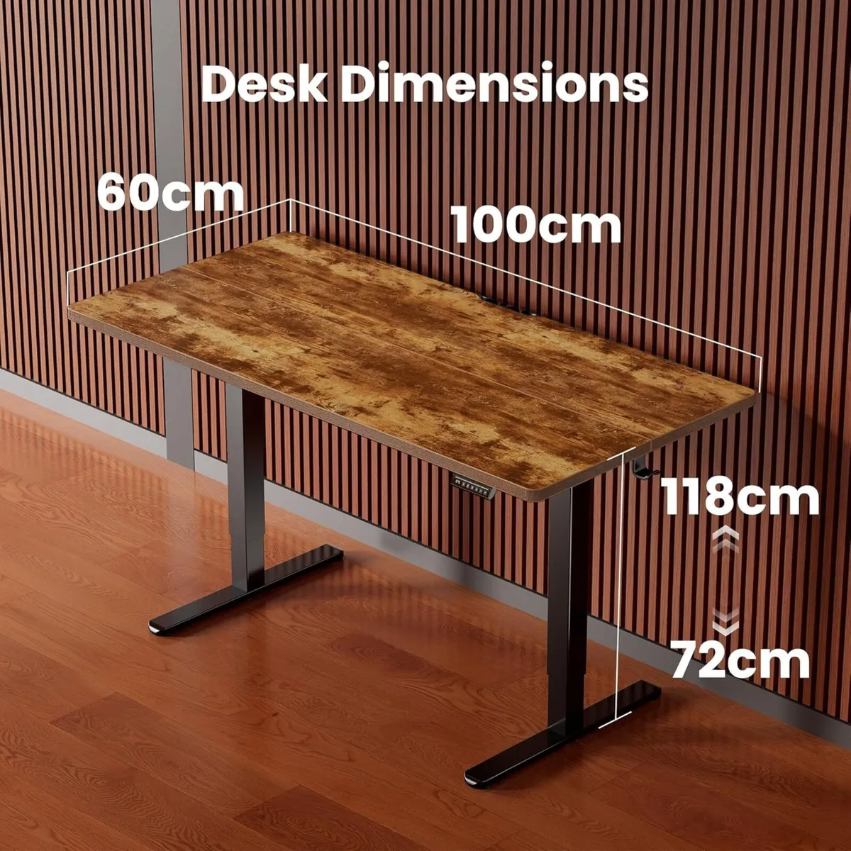 Electric Standing Desk Height Adjustable 100 x - Image 3