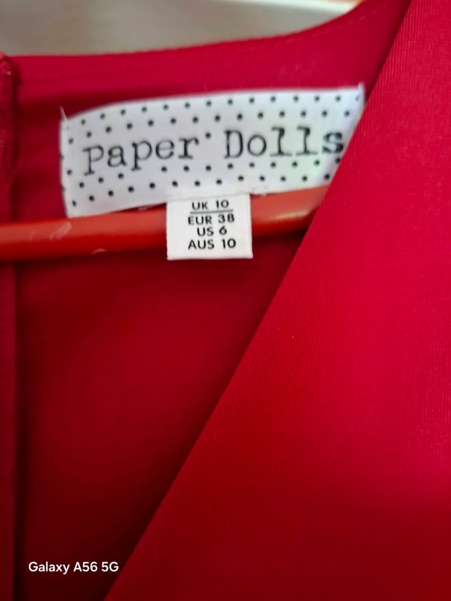 Paper Dolls red dress - Image 3