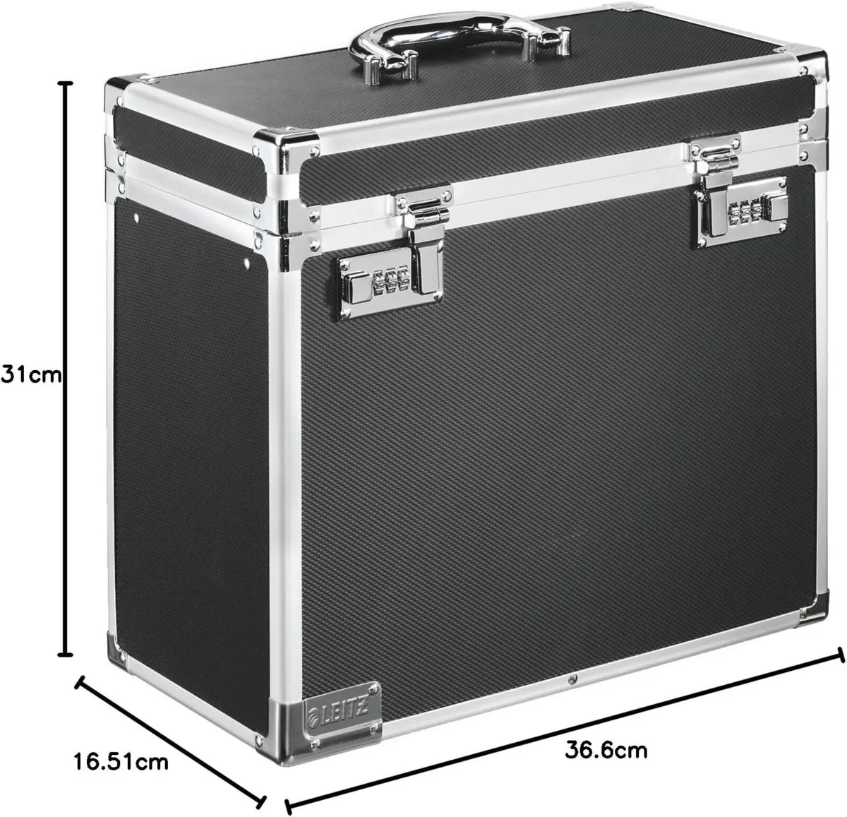 A4 Lockable Personal Mobile Filing Case - - Image 2