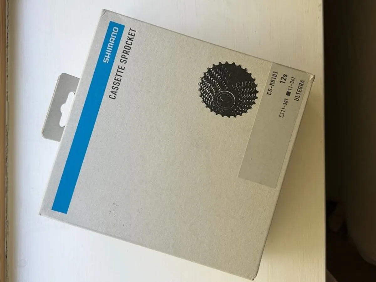 Bike cassette, Shimano Ultegra CS-R8101, 12speed, 11-34, Brand new in original box - Image 1