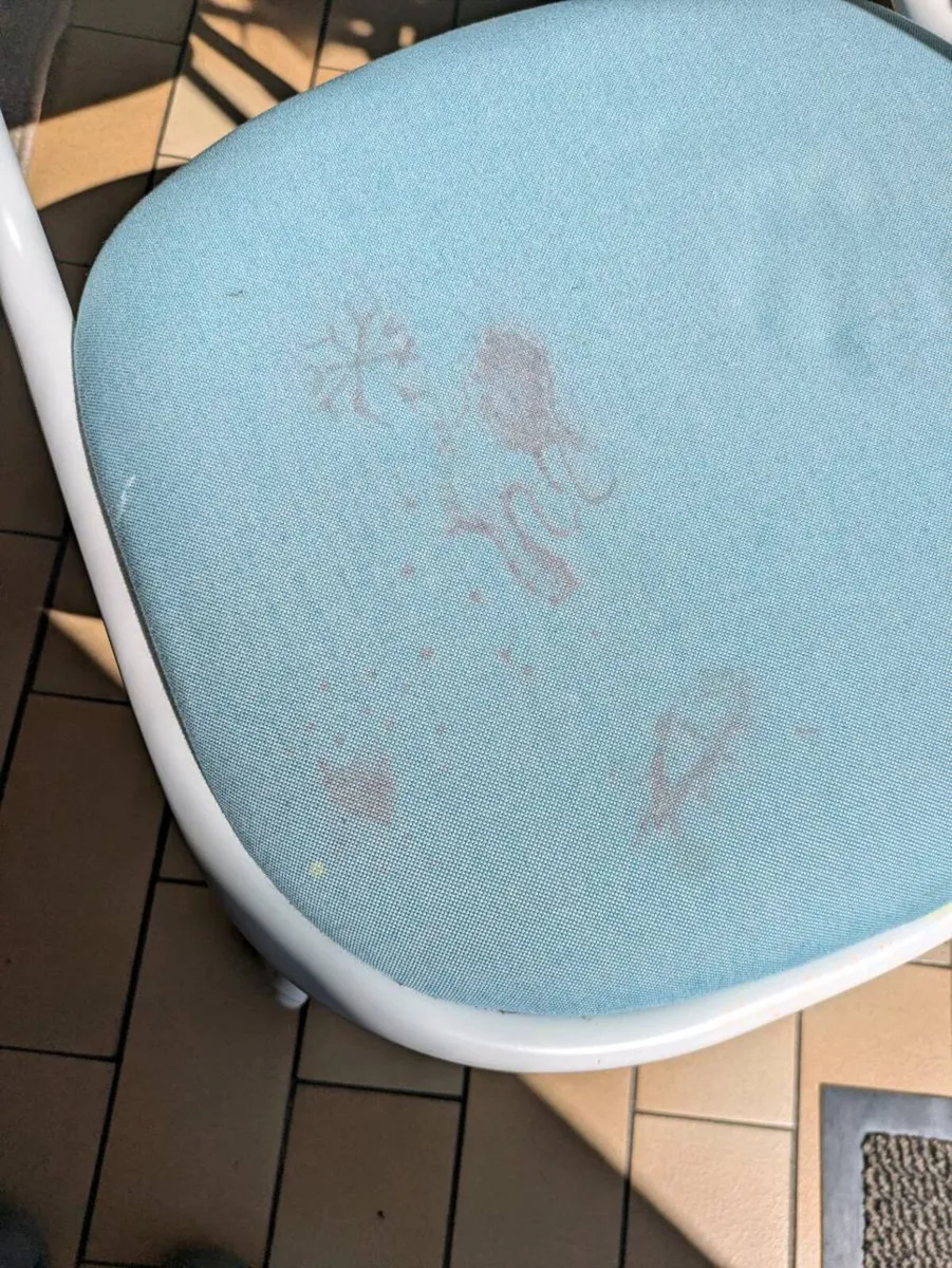 Kids IKEA ORFJALL Desk Chair Blue - Image 2