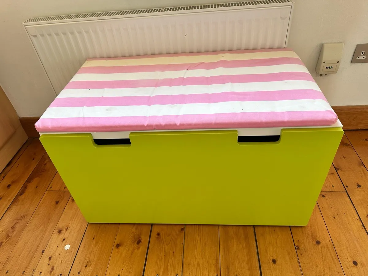 Kids/Girls IKEA Chest of 6 Drawers + Toy Box - Image 2
