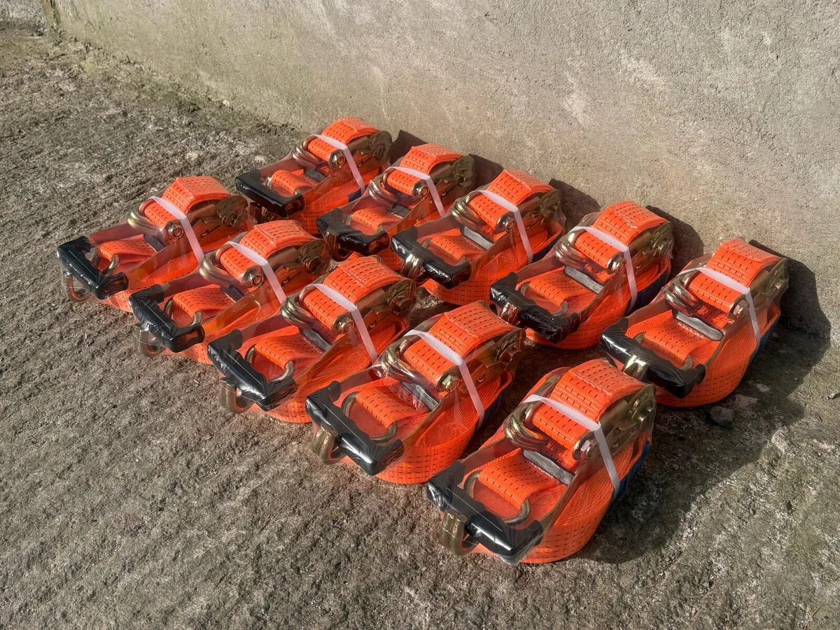 Ratchet Straps WHOLESALERS BUNDLE 10 PER PACK - Image 1